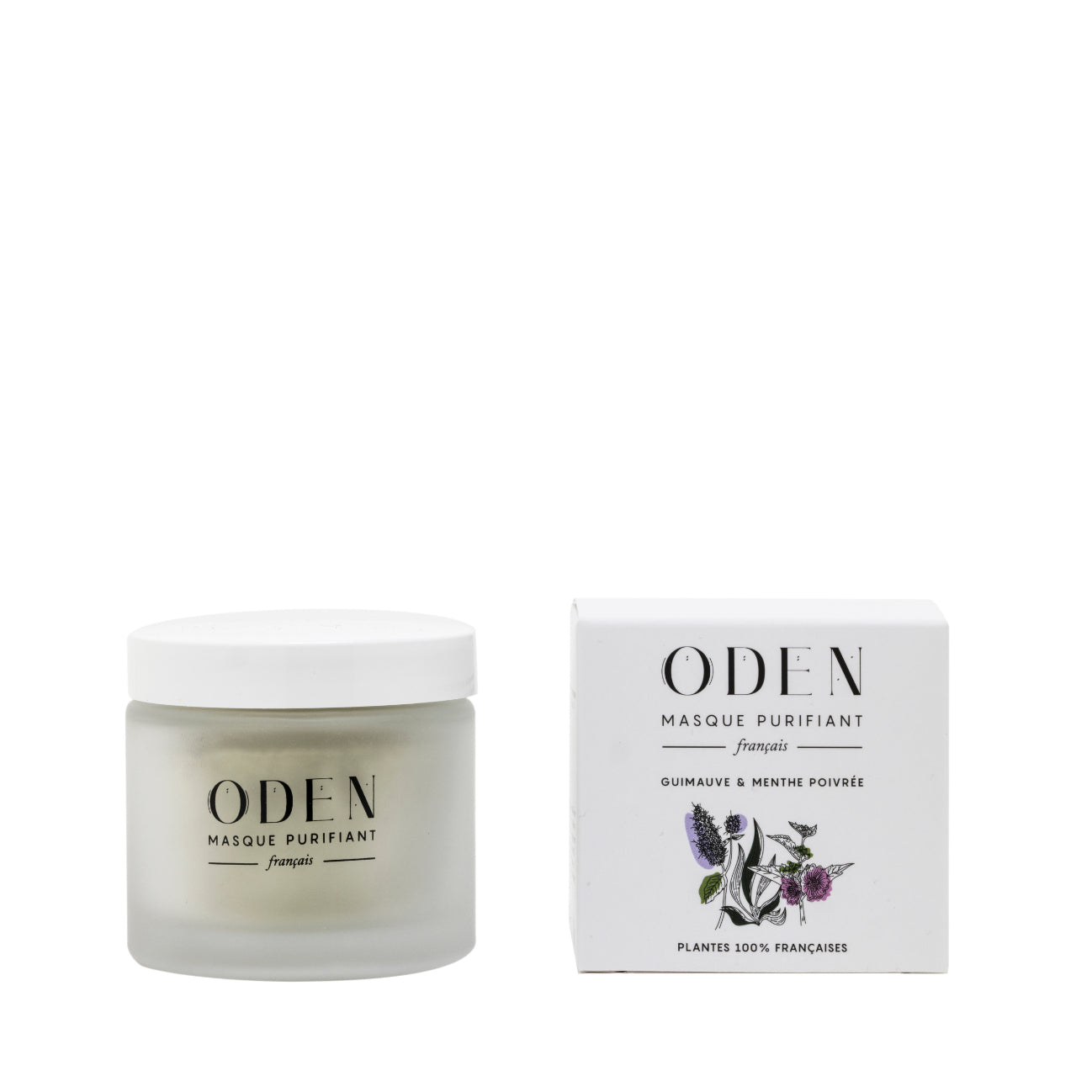 Oden Masque Purifiant Guimauve et Menthe Poivrée