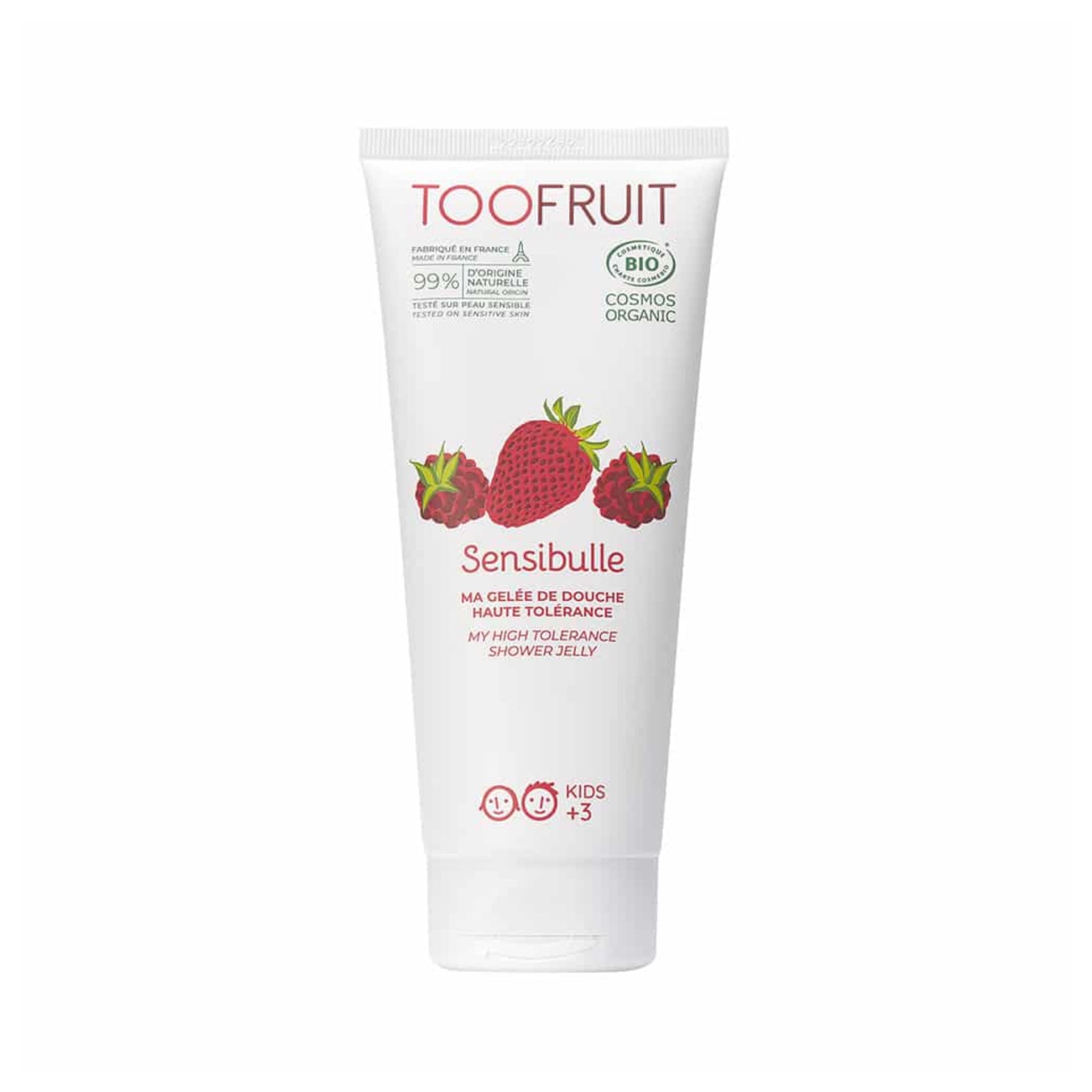 Too Fruit Sensibulle Gelée De Douche - Fraise Framboise
