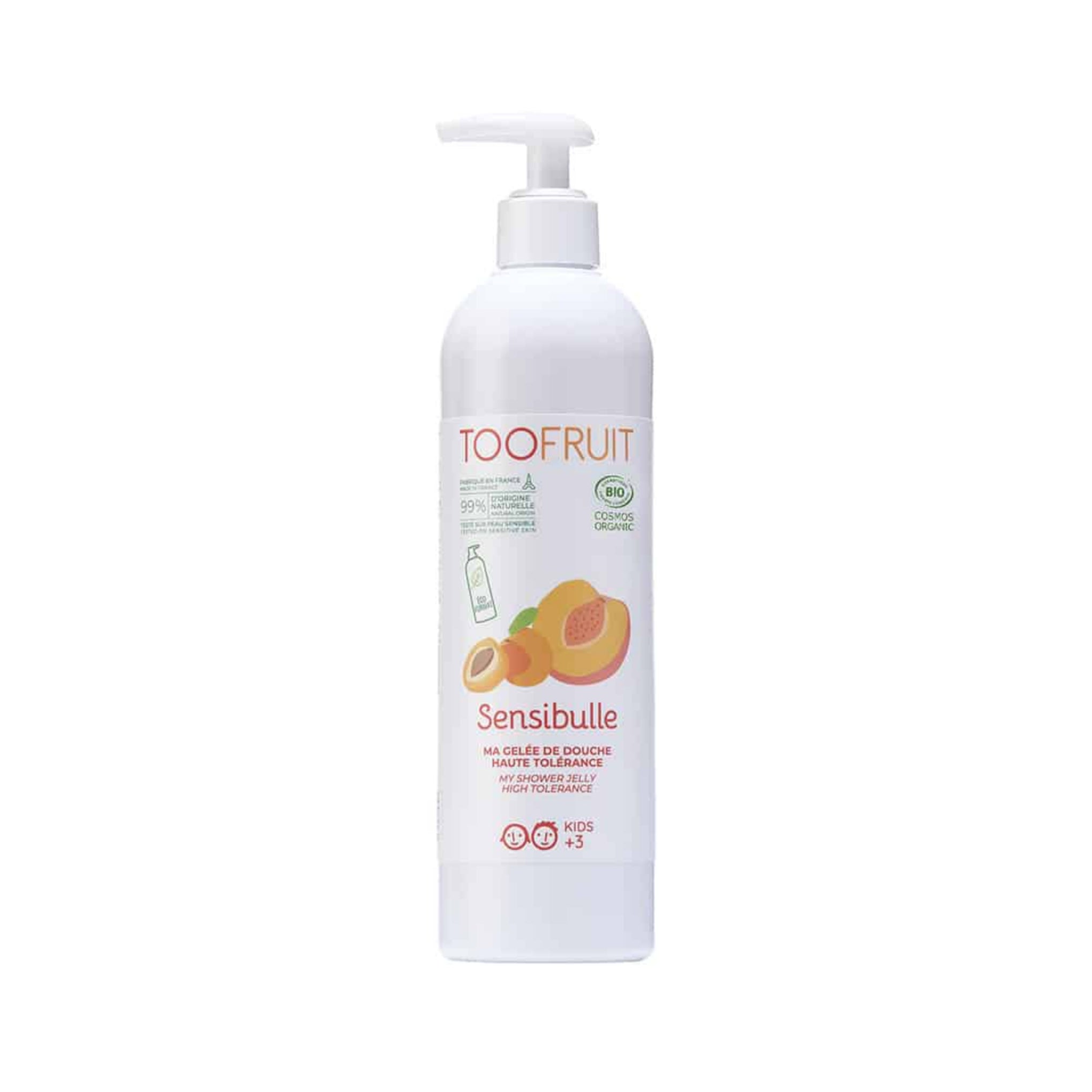 Too Fruit Sensibulle Gelée De Douche - Pêche Abricot 400ml